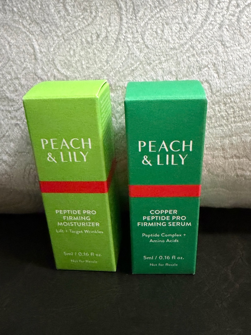 🌼 4/$13 - New 2 piece peach & Lily Skincare Set (firming serum & moisturizer)